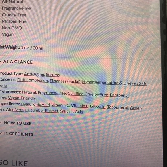 East 29th  serum vital - Picture 6 of 8